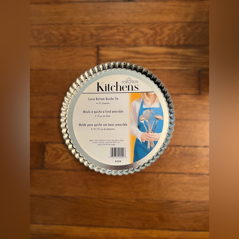 Loose-Bottom Quiche Tin - 10"